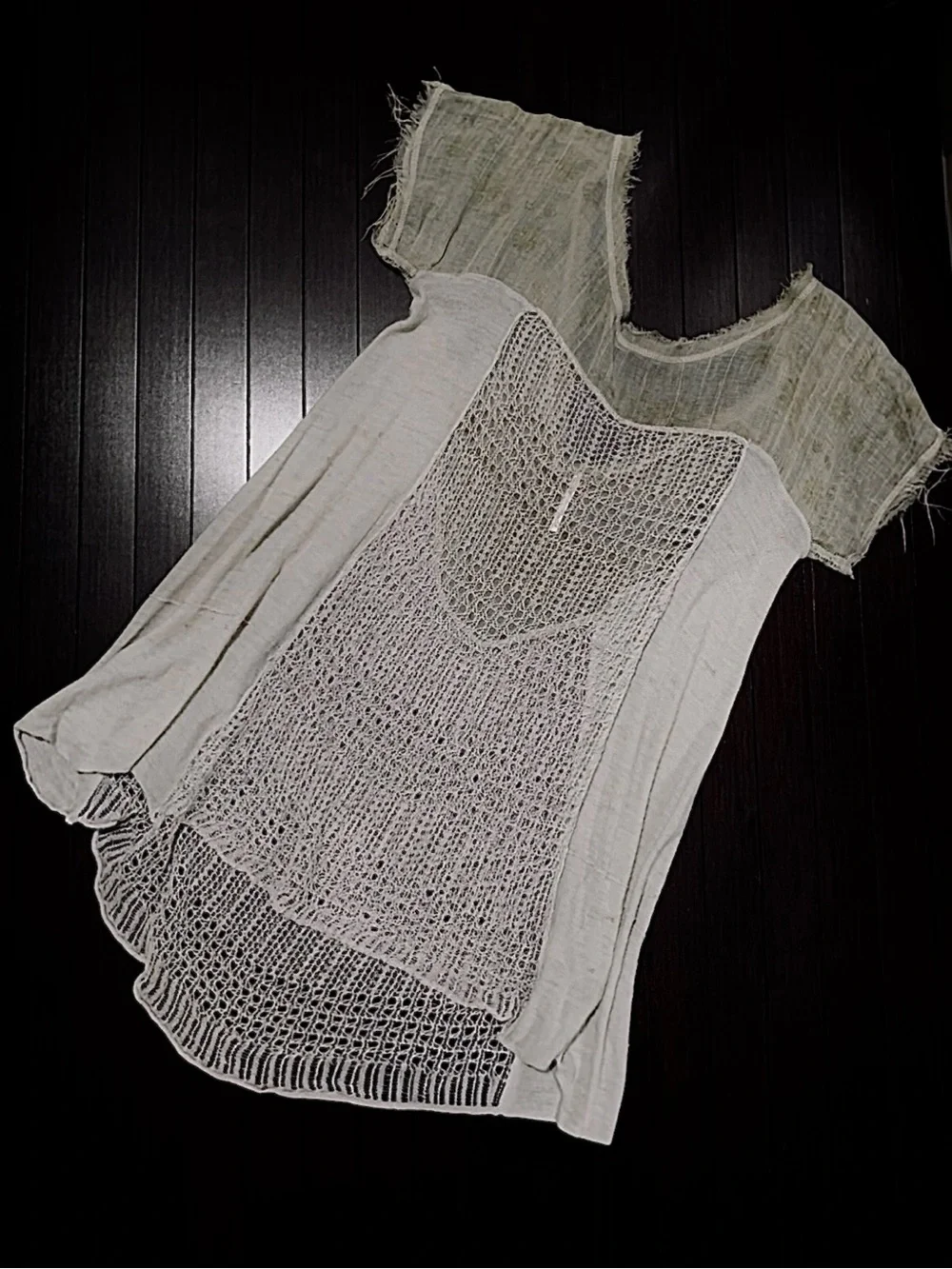 Free People • Pieced Floral Print Tunic || Medium